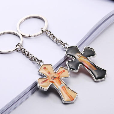 Unique Charms Jesus Keychain