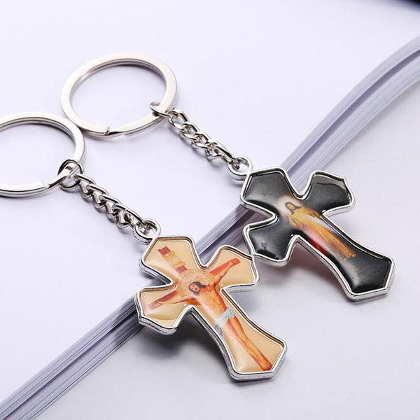 Unique Charms Jesus Keychain