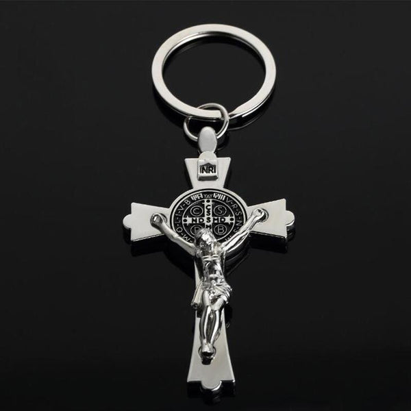 Crucifix Jesus Cross Keychain