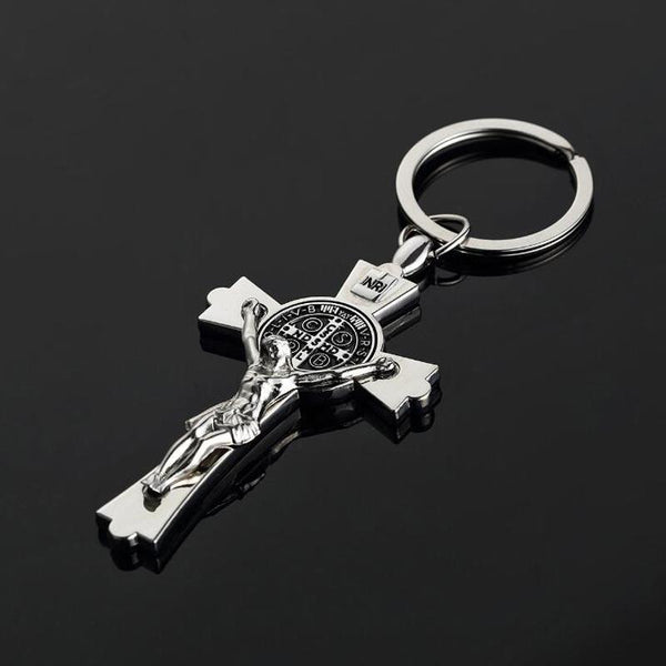 Crucifix Jesus Cross Keychain