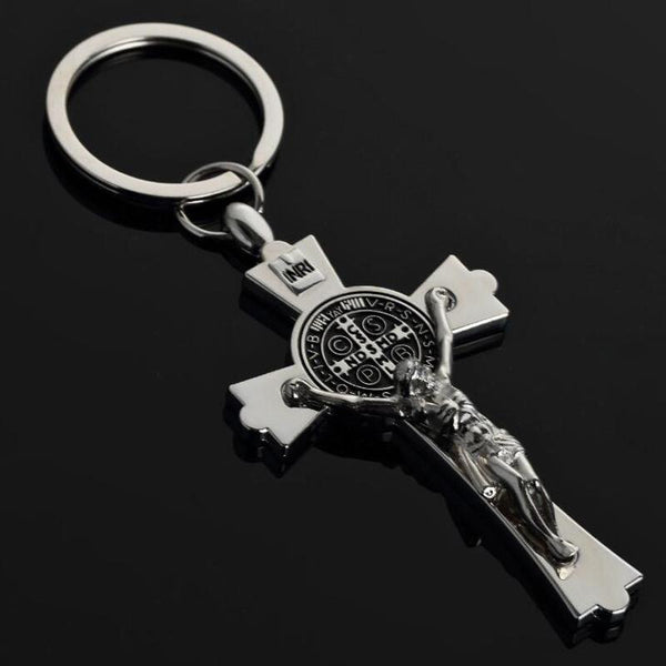 Crucifix Jesus Cross Keychain