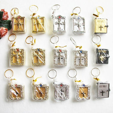 Mini Christian Bible Keychain