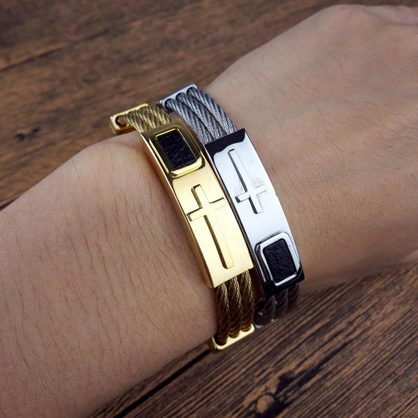 Cross Chain Bracelets