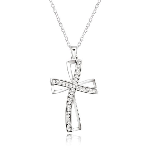 Silver Christian Necklace