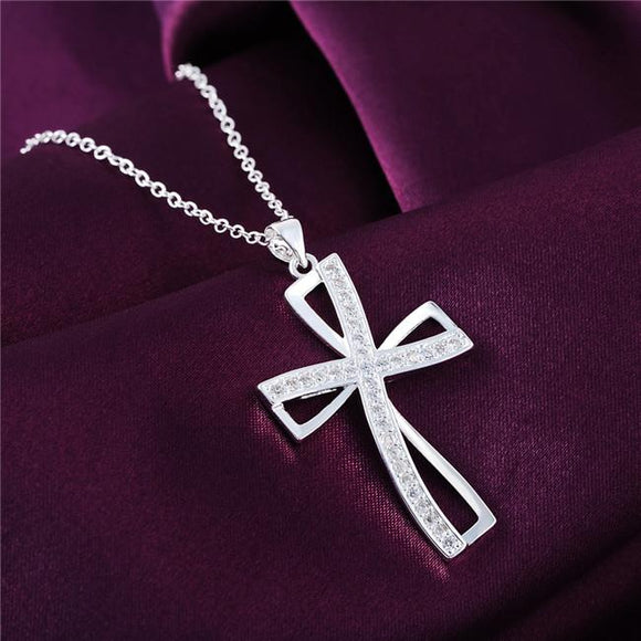 Silver Christian Necklace