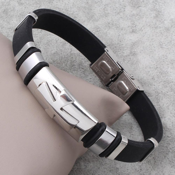 Trendy Cross Silicone Bracelets