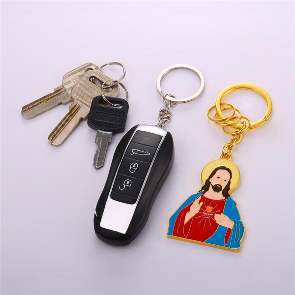 Mystery Jesus Keychain