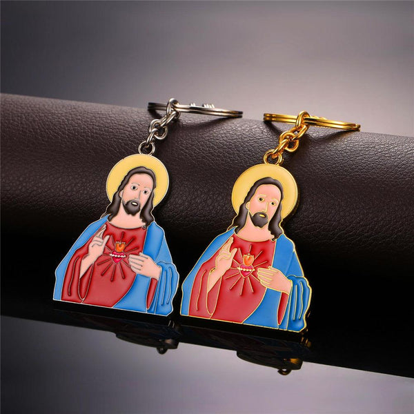 Mystery Jesus Keychain
