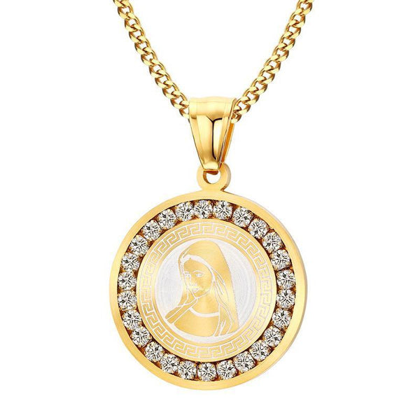 Luxury Virgin Mary Necklace
