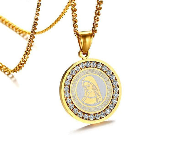 Luxury Virgin Mary Necklace