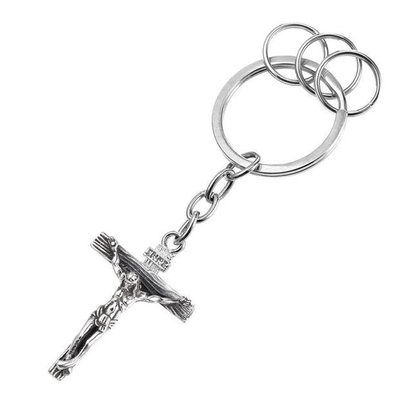 Trendy Cross Keychain