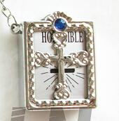 Mini Christian Bible Keychain