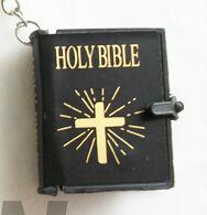 Mini Christian Bible Keychain