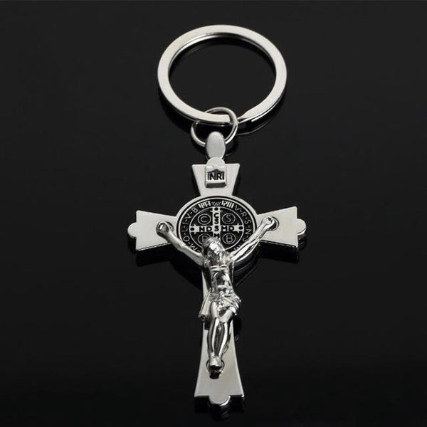 Crucifix Jesus Cross Keychain