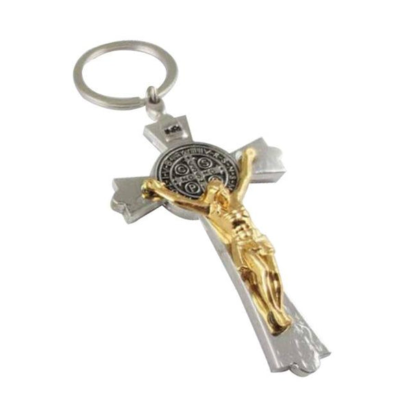Crucifix Jesus Cross Keychain