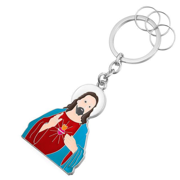 Mystery Jesus Keychain