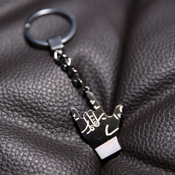 High Quality Cross Keychain
