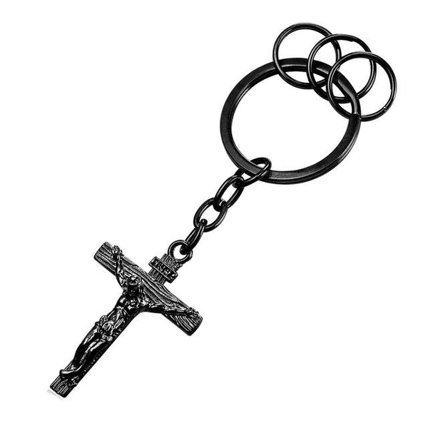 Trendy Cross Keychain